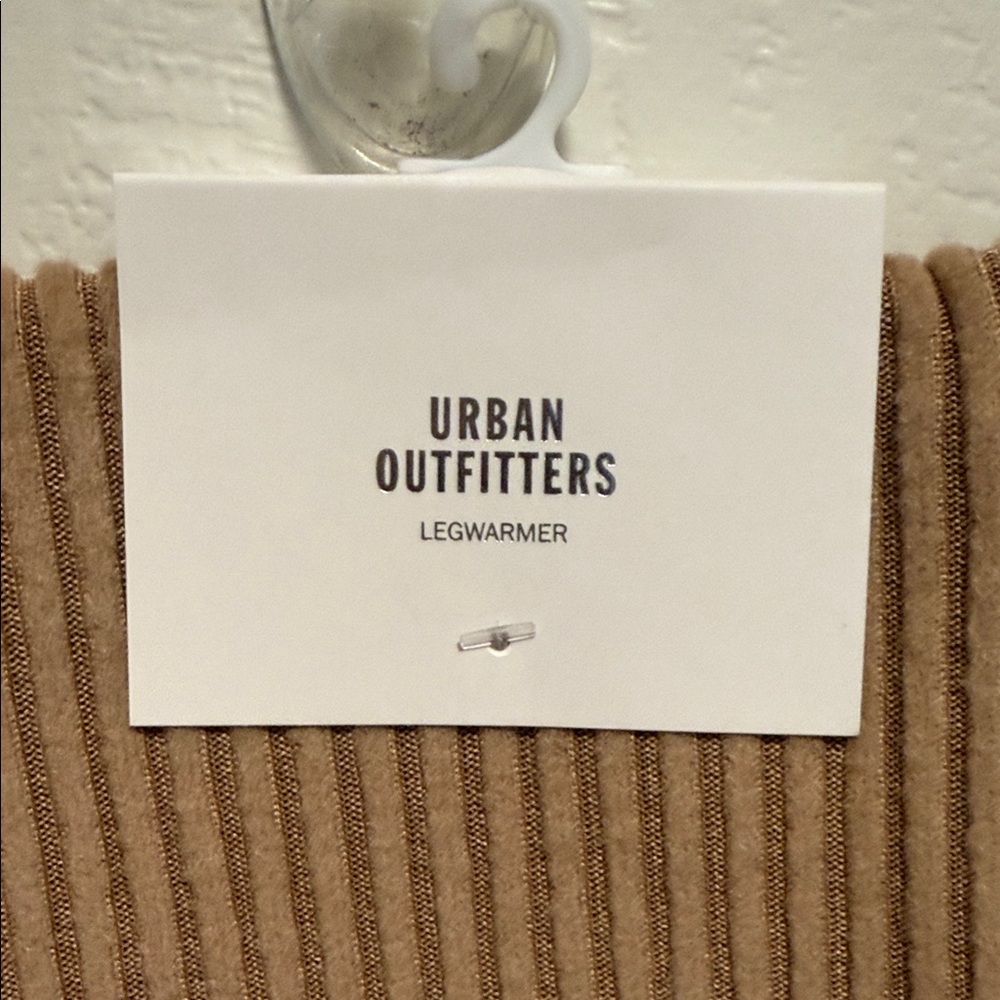 Urban Outfitters Ribbed Camel leg warmers - Picture 2 of 3